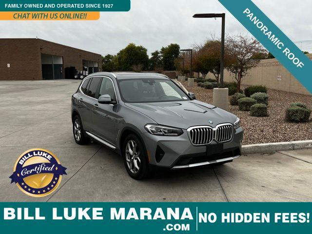 used 2023 BMW X3 car, priced at $32,473