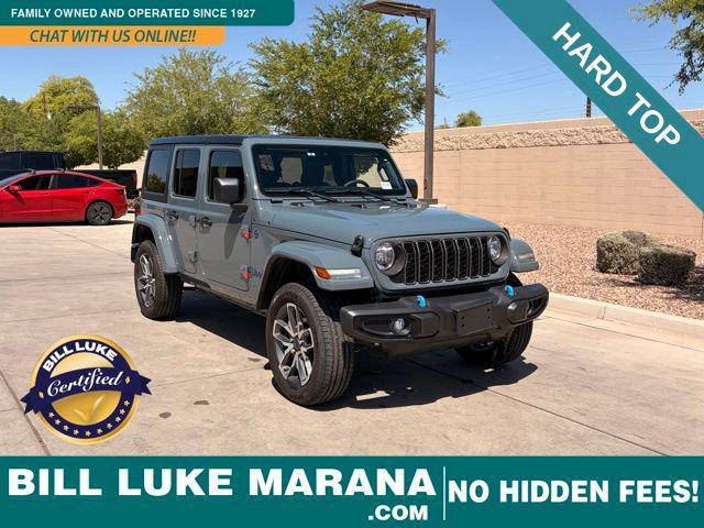 used 2024 Jeep Wrangler 4xe car, priced at $31,073