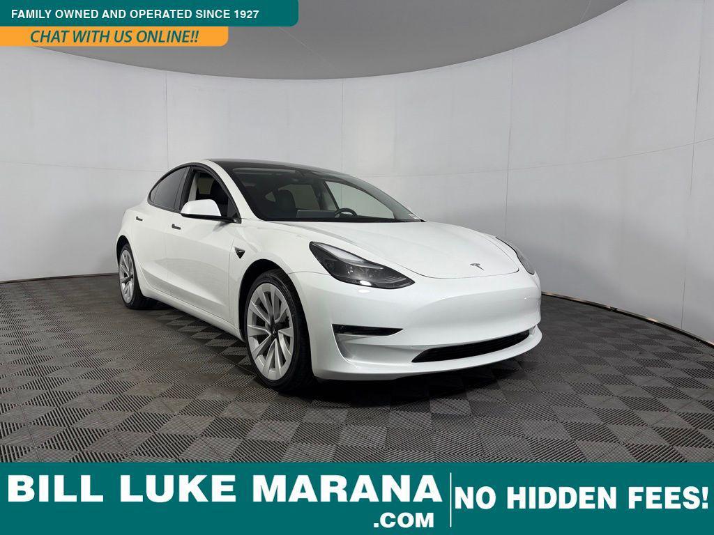 used 2023 Tesla Model 3 car, priced at $30,373