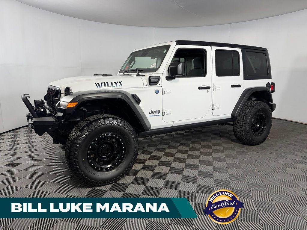 used 2025 Jeep Wrangler 4xe car, priced at $33,572