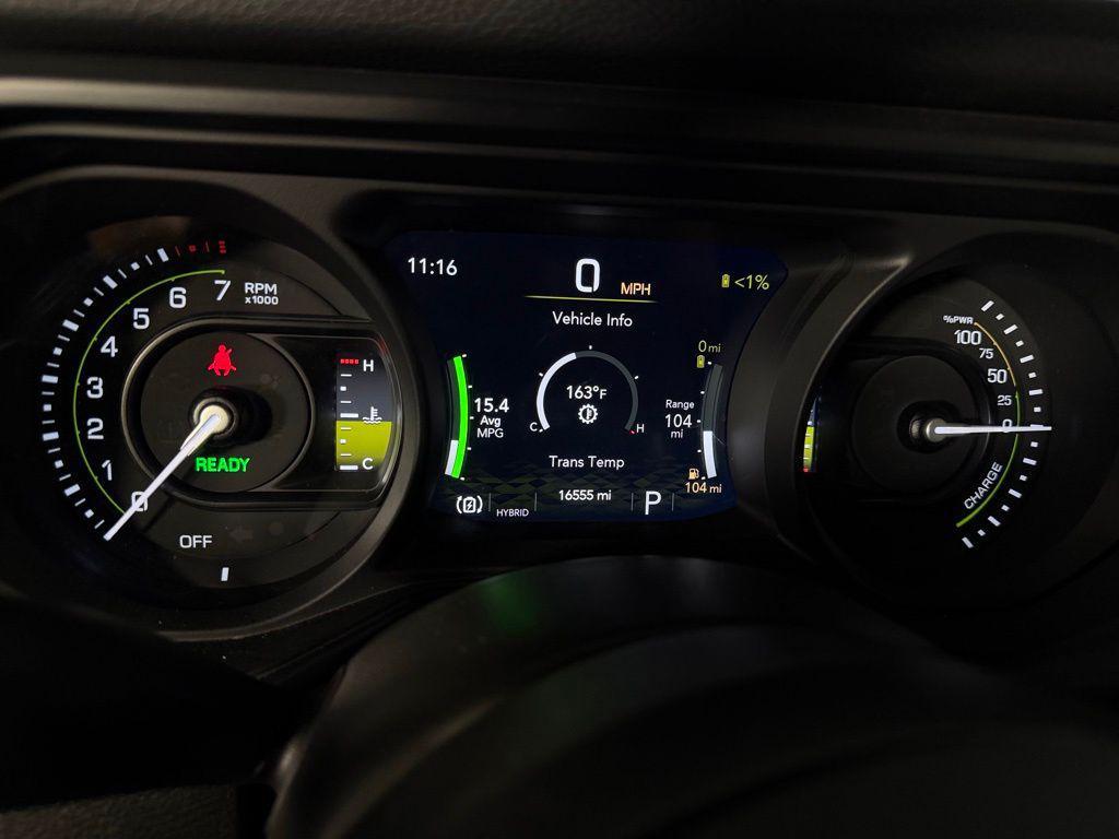 used 2025 Jeep Wrangler 4xe car, priced at $33,373
