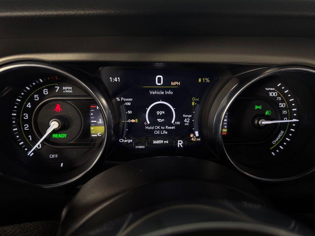 used 2022 Jeep Wrangler Unlimited 4xe car, priced at $27,875