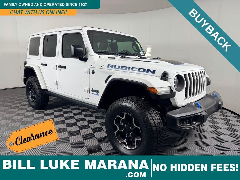 used 2021 Jeep Wrangler Unlimited 4xe car, priced at $23,575