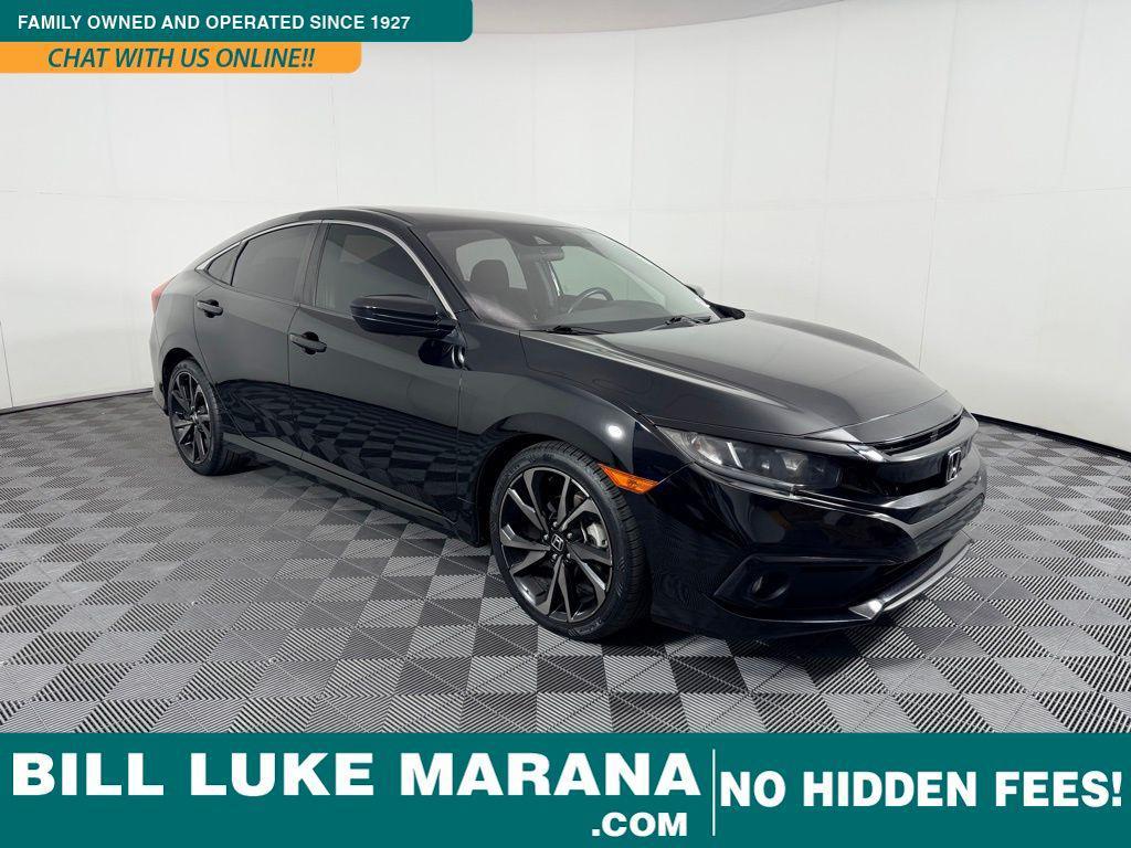 used 2019 Honda Civic car, priced at $15,195