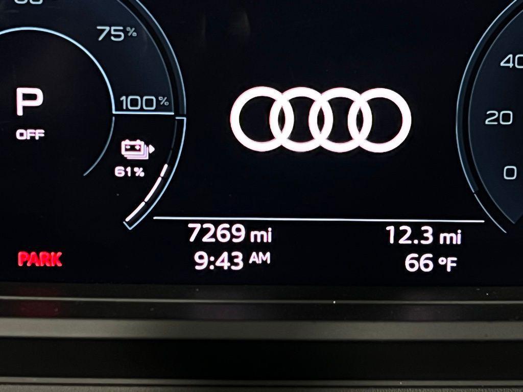 used 2024 Audi Q4 e-tron car, priced at $31,675