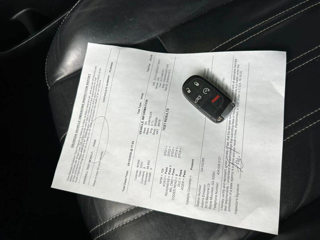 used 2020 Chrysler 300 car, priced at $17,999