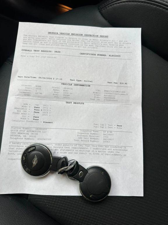 used 2016 MINI Countryman car, priced at $10,995