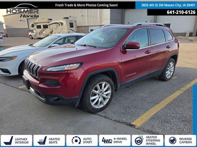 used 2017 Jeep Cherokee car, priced at $13,999