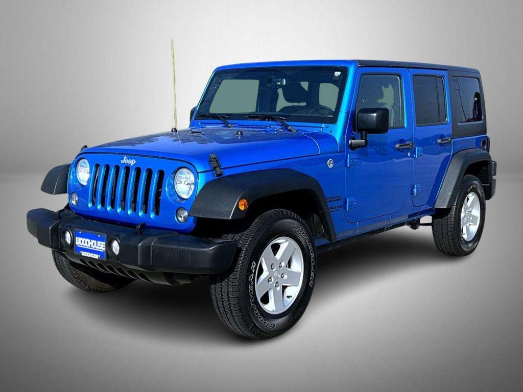 used 2016 Jeep Wrangler Unlimited car, priced at $21,264