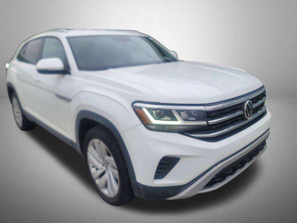 used 2021 Volkswagen Atlas Cross Sport car, priced at $23,578