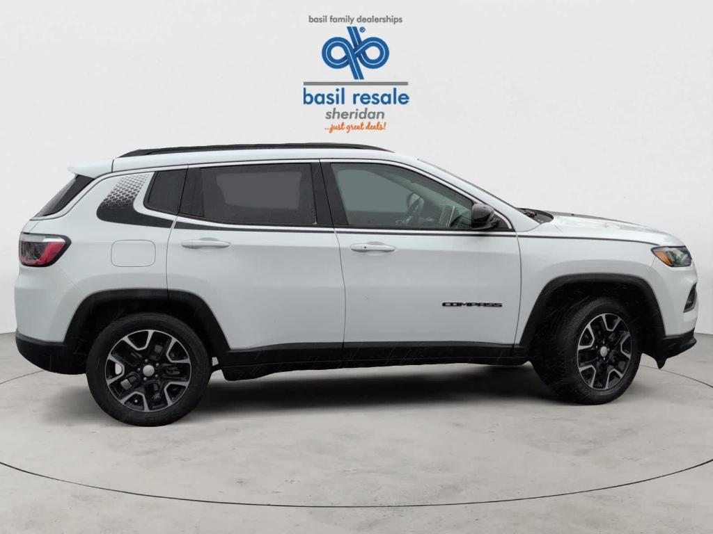 used 2022 Jeep Compass car, priced at $19,955