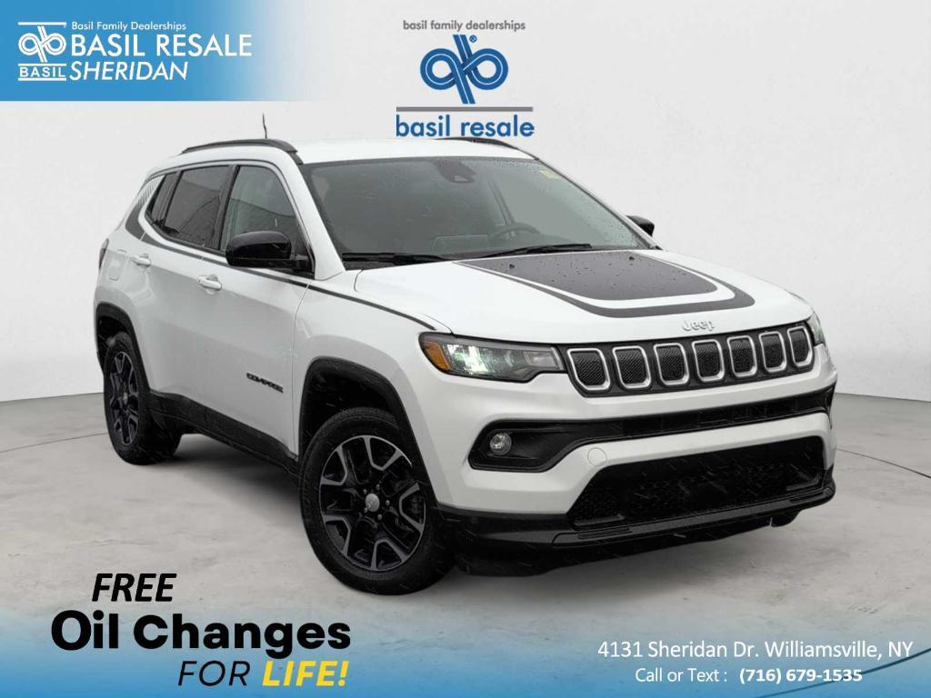 used 2022 Jeep Compass car, priced at $19,955