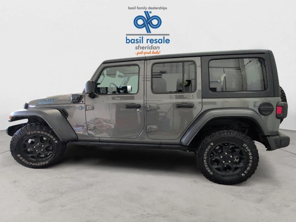 used 2023 Jeep Wrangler 4xe car, priced at $30,450