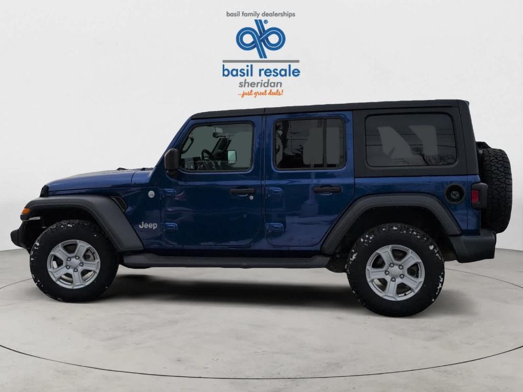 used 2019 Jeep Wrangler Unlimited car, priced at $14,500