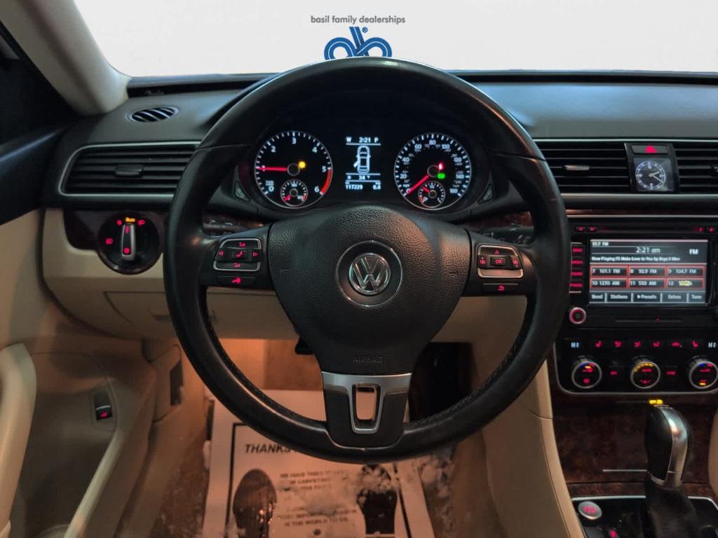 used 2013 Volkswagen Passat car, priced at $8,499