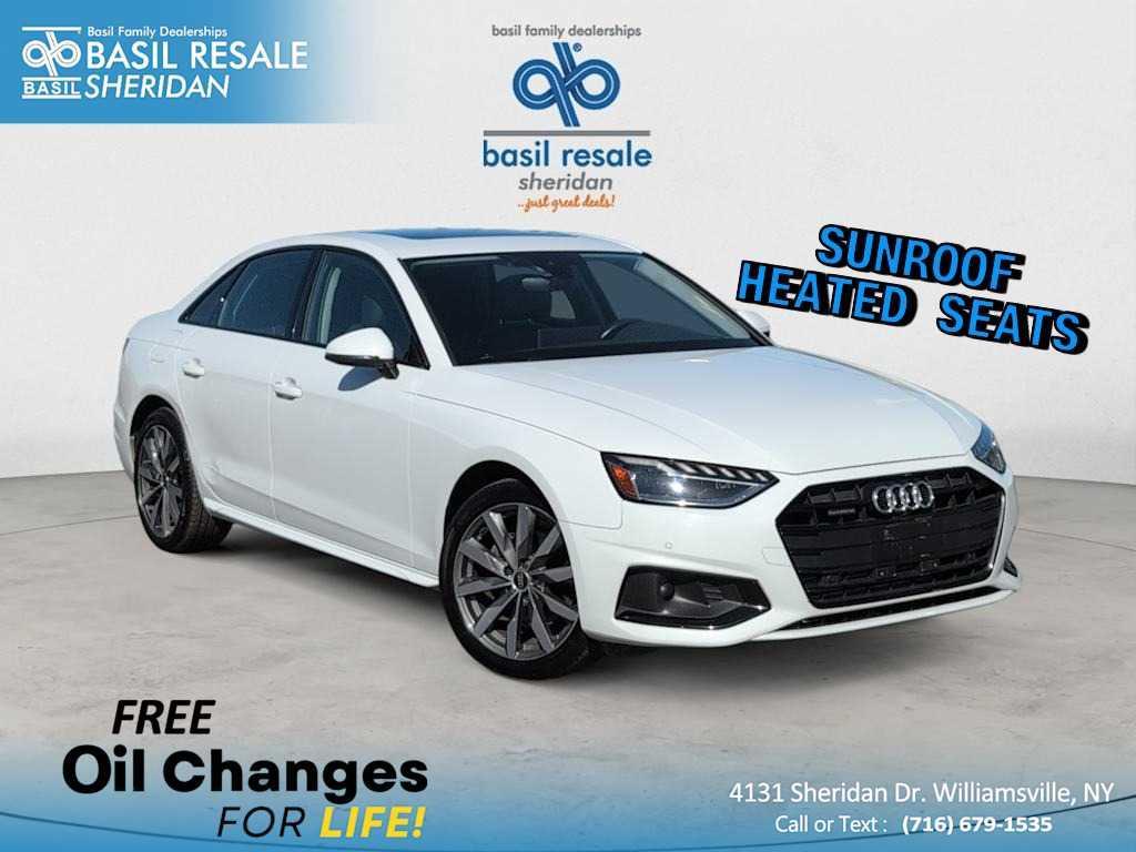 used 2023 Audi A4 car, priced at $28,200