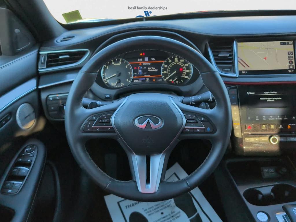 used 2024 INFINITI QX50 car, priced at $37,669