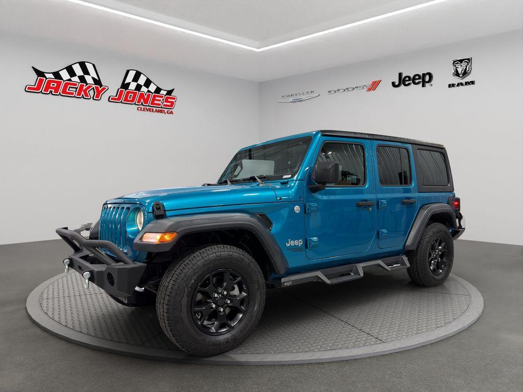 used 2019 Jeep Wrangler Unlimited car, priced at $22,769
