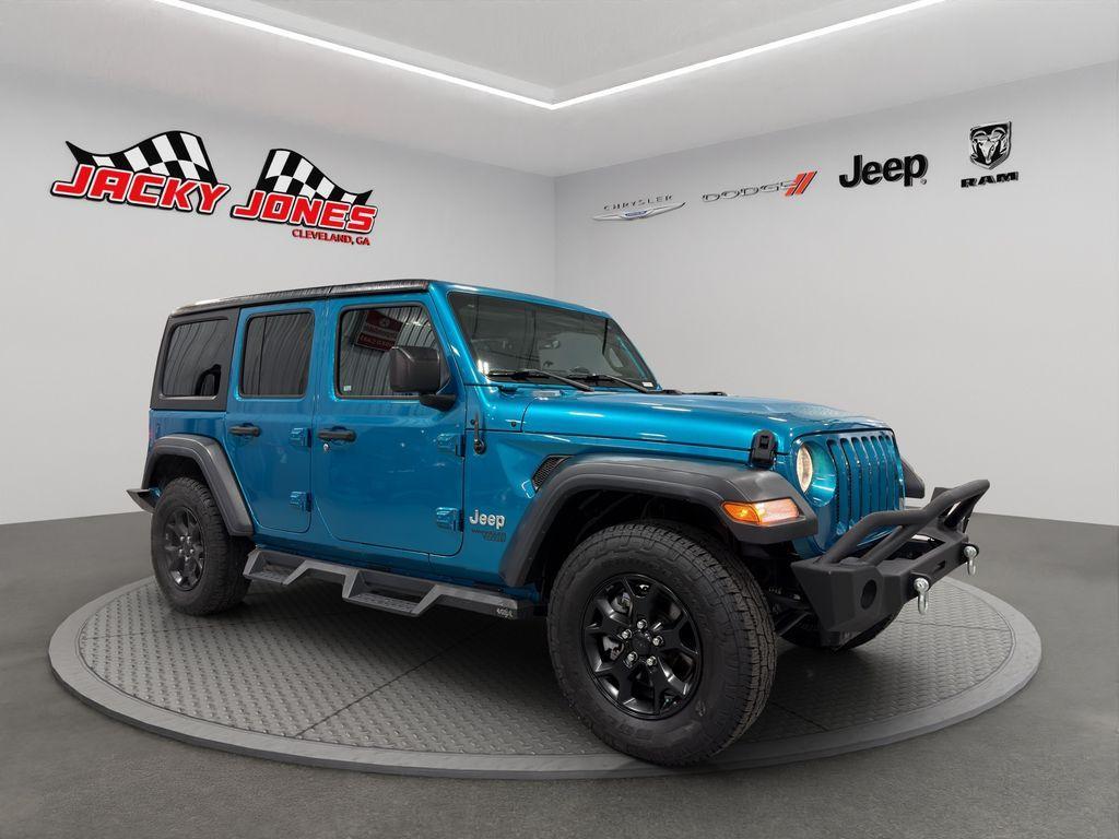 used 2019 Jeep Wrangler Unlimited car, priced at $21,969