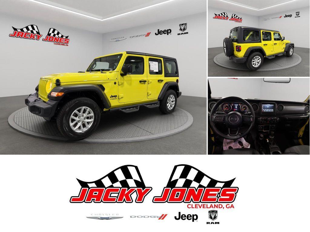 used 2022 Jeep Wrangler Unlimited car, priced at $40,268