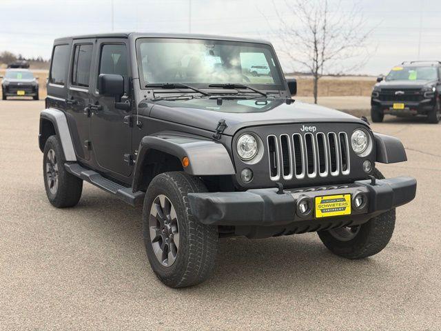 used 2017 Jeep Wrangler Unlimited car, priced at $22,350