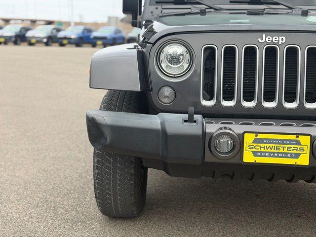 used 2017 Jeep Wrangler Unlimited car, priced at $22,350