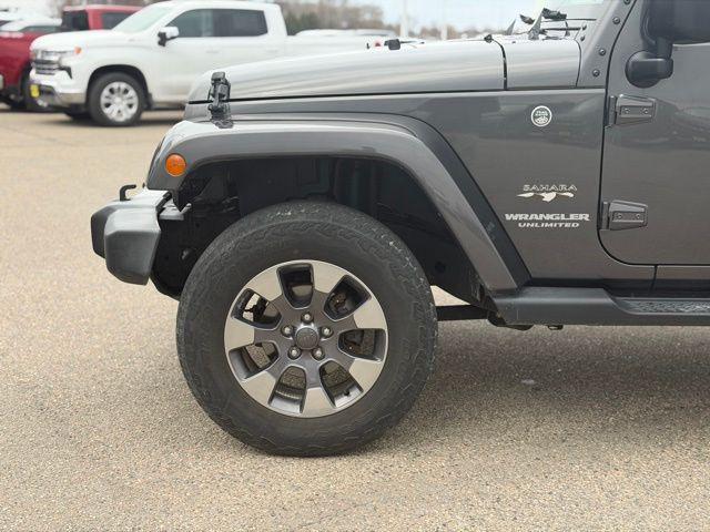 used 2017 Jeep Wrangler Unlimited car, priced at $22,350
