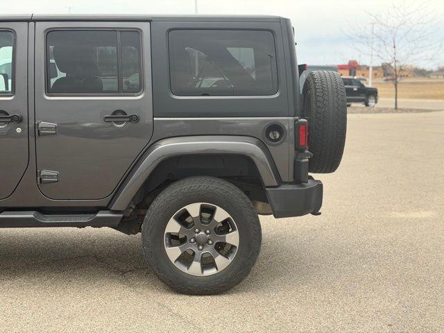 used 2017 Jeep Wrangler Unlimited car, priced at $22,350
