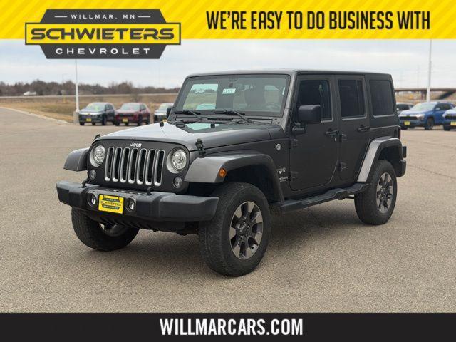 used 2017 Jeep Wrangler Unlimited car, priced at $22,350