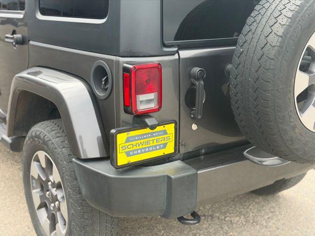 used 2017 Jeep Wrangler Unlimited car, priced at $22,350