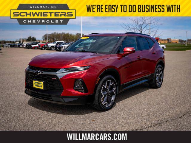 used 2022 Chevrolet Blazer car, priced at $29,350