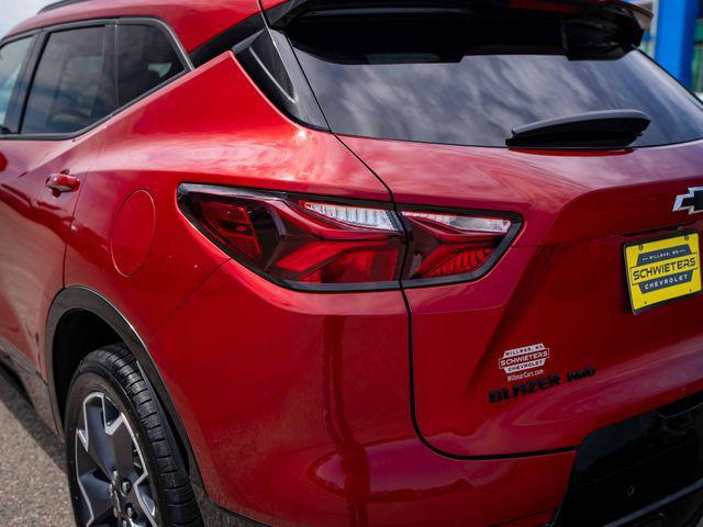 used 2022 Chevrolet Blazer car, priced at $29,350
