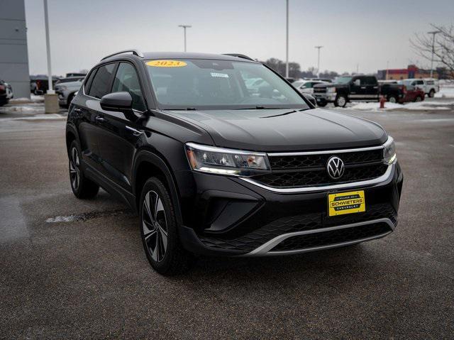 used 2023 Volkswagen Taos car, priced at $21,999