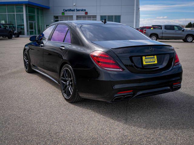 used 2019 Mercedes-Benz AMG S 63 car, priced at $55,350