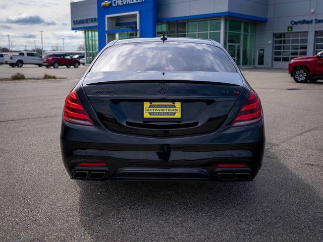 used 2019 Mercedes-Benz AMG S 63 car, priced at $55,350