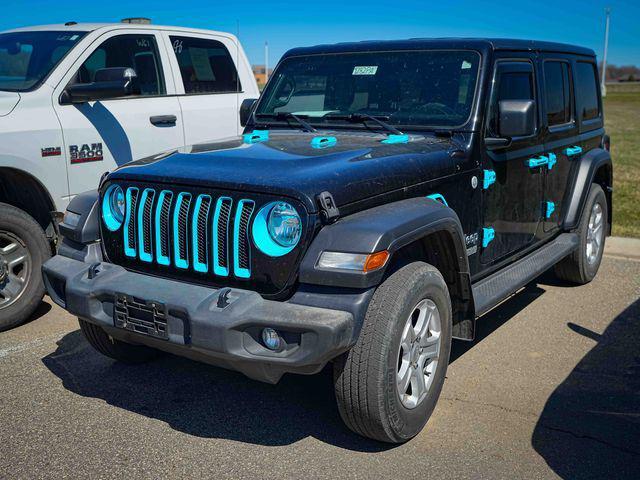used 2019 Jeep Wrangler Unlimited car, priced at $21,350