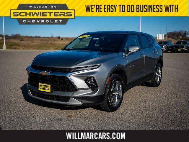 used 2023 Chevrolet Blazer car, priced at $21,799