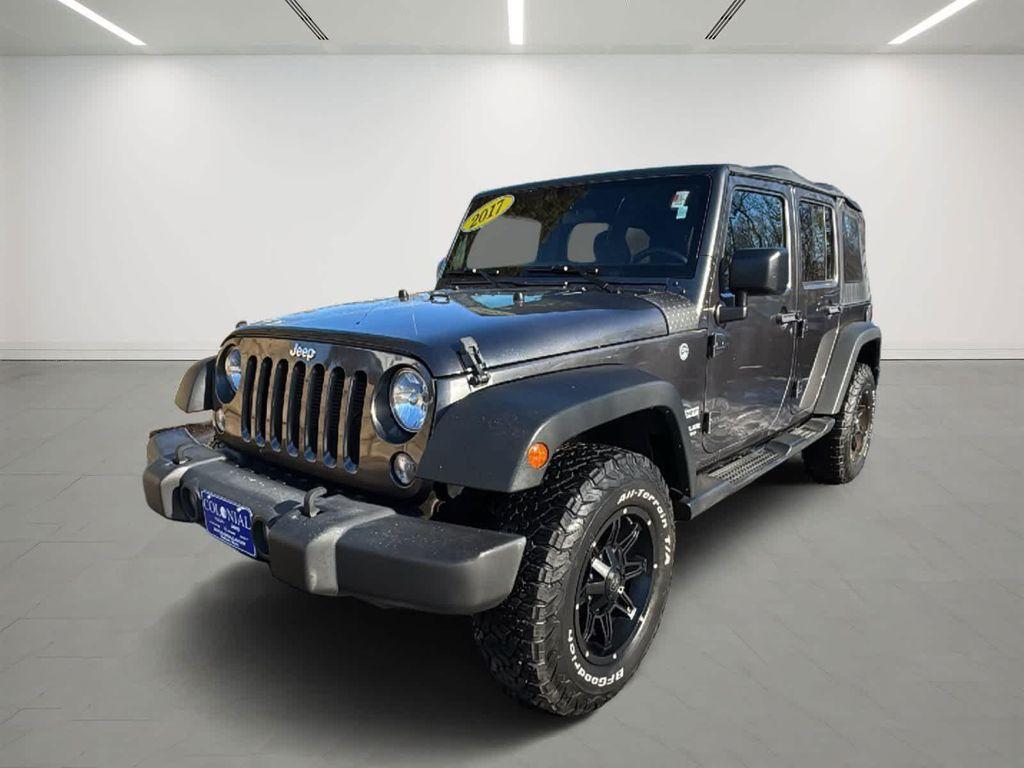 used 2017 Jeep Wrangler Unlimited car, priced at $17,977