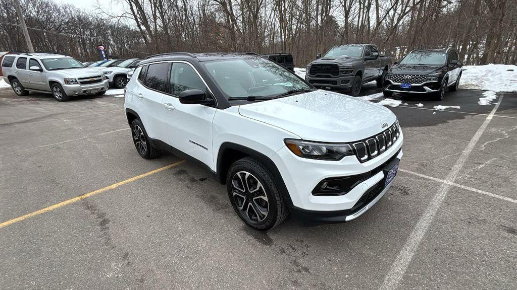 used 2022 Jeep Compass car, priced at $22,777