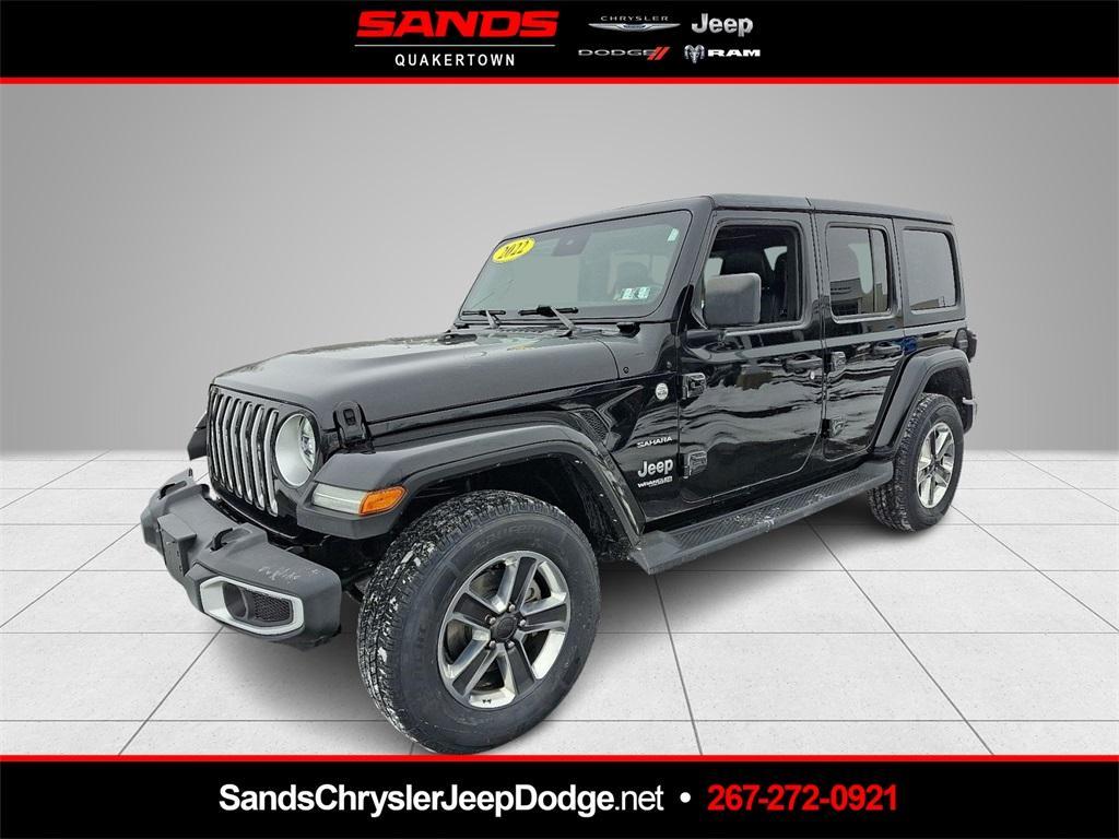 used 2022 Jeep Wrangler Unlimited car, priced at $33,529