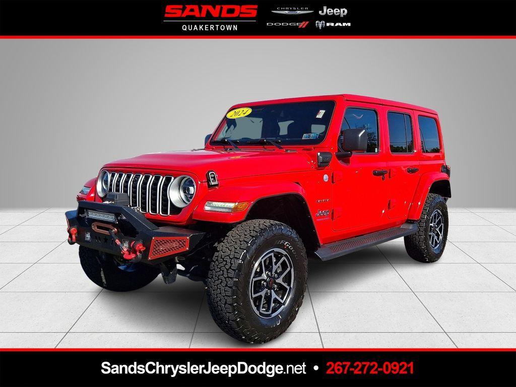 used 2024 Jeep Wrangler 4xe car, priced at $34,178