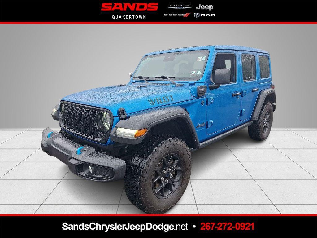 used 2024 Jeep Wrangler 4xe car, priced at $30,089