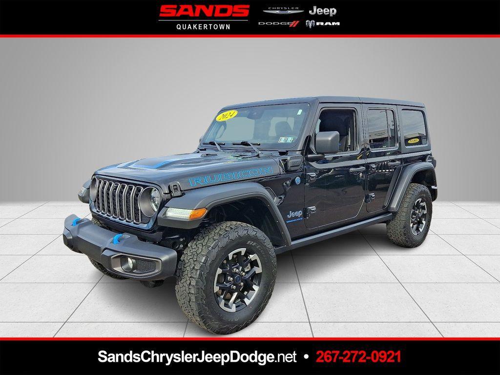 used 2024 Jeep Wrangler 4xe car, priced at $29,980