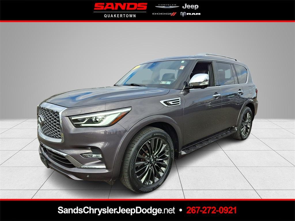 used 2022 INFINITI QX80 car, priced at $47,622