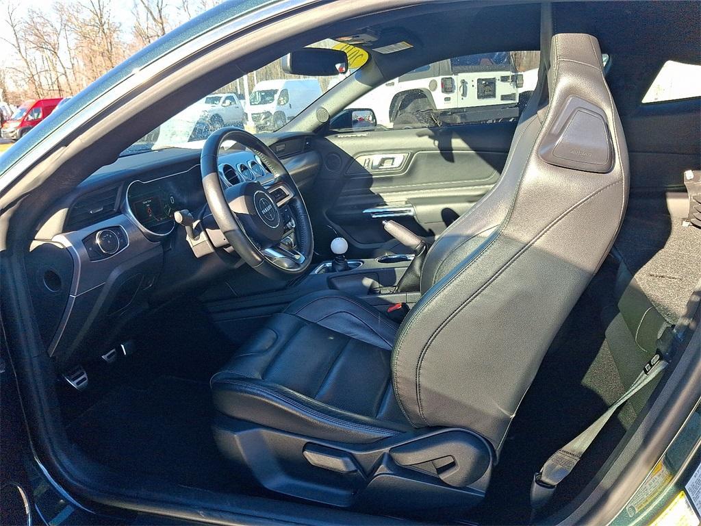 2019 Dark Highland Green Ford Mustang