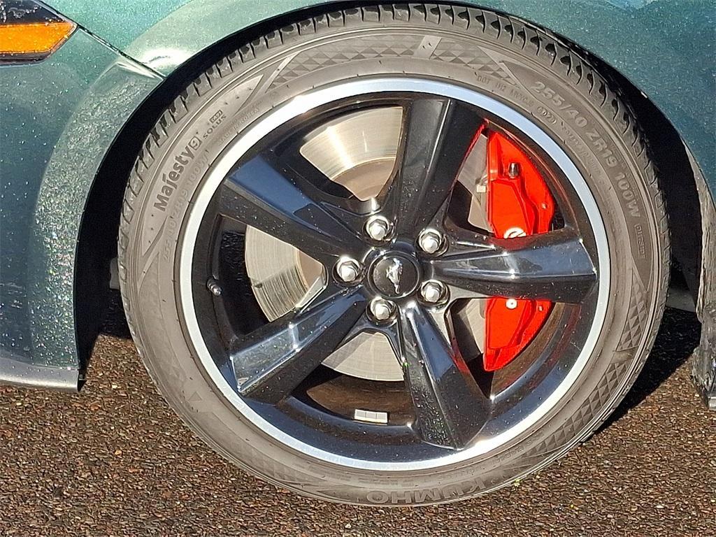 2019 Dark Highland Green Ford Mustang