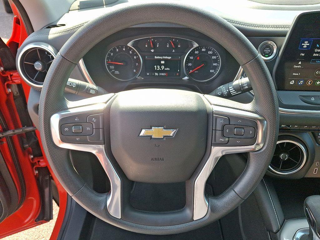 used 2025 Chevrolet Blazer car, priced at $28,996