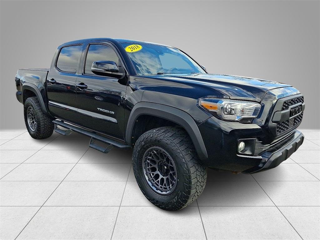 used 2018 Toyota Tacoma car, priced at $23,591