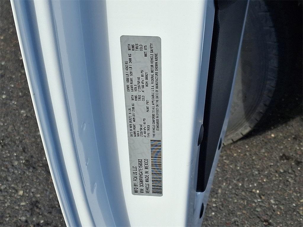 new 2026 Ram ProMaster 3500 car, priced at $55,789