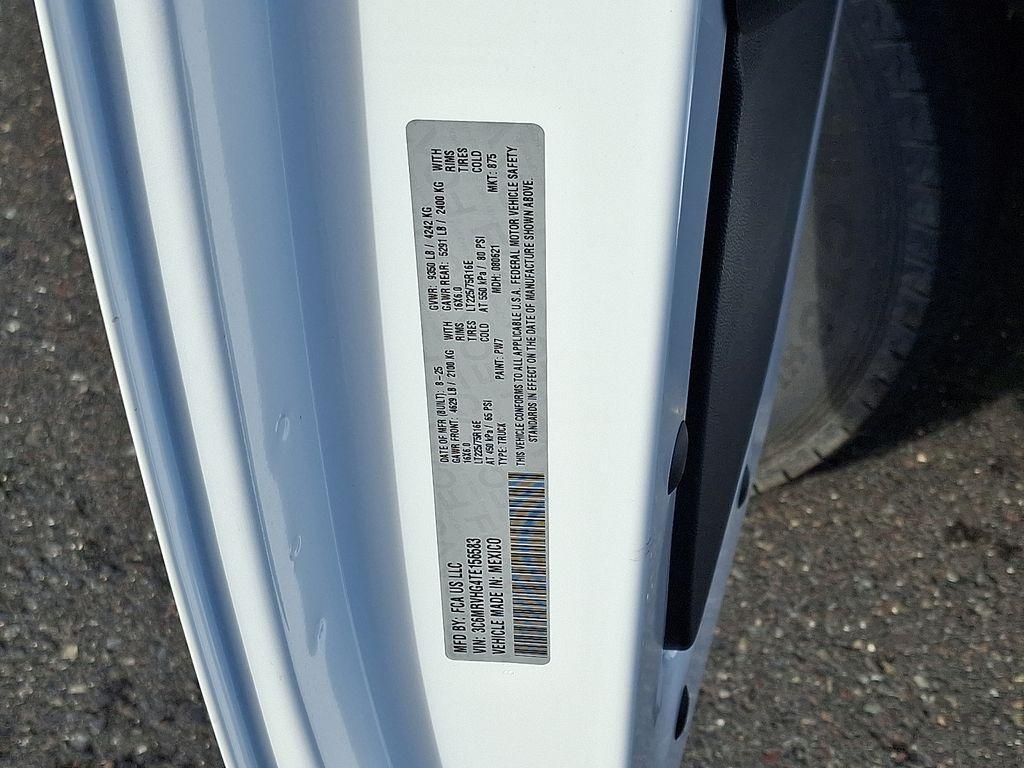 new 2026 Ram ProMaster 3500 car, priced at $54,789